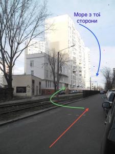 Дворівнева квартира Одеса для 4 гостей 32г-1