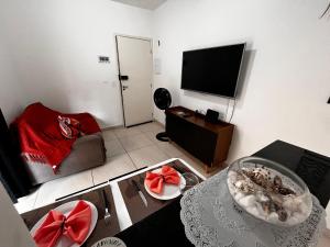 Beira Mar 1 Dorm -Wi Fi-Sacada-Garagem 6 Hóspedes Praia da Aviação