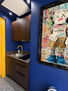 Street art apartment Louviers