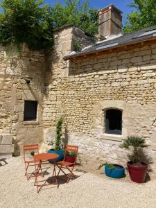 Maison Troglodyte La Hulotte - Charme et tranquillité