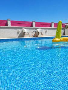 Helles Doppelzimmer mit Bad, Terrasse und Pool, seperater Eingang, Liznjan, Istrien