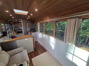 Lazy T Cabins - The Skoolie