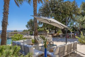 VillA Fiurentina Erbalunga piscine à débordement vue mer