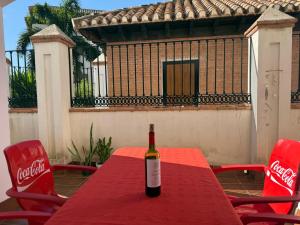 Apartamento con patio