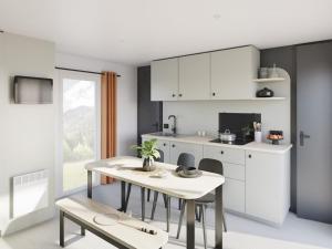 Mobil home - animaux admis - 7 pers. - API-1-52-2257