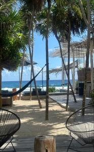 TULUM Beachfront Villa Kiin