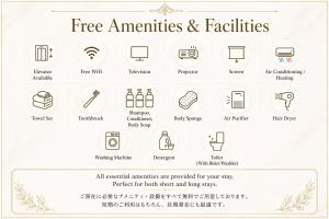 USJまで2駅5分,最上階701 Residential Hotel Alex - 西九条駅から徒歩4分の好立地