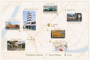 Residential Hotel Alex 601 USJまで5分 なんば,関空直通 西九条駅から徒歩4分の好立地