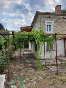 Traditional stone-built residence in a village