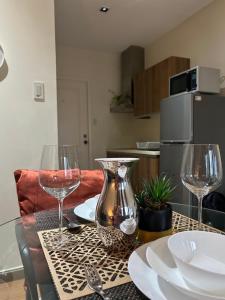 Studio with City View, Balcony, Gym, Fast WiFi, Netflix