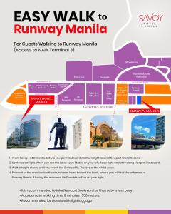 Savoy Hotel Manila near Airport NAIA Terminal 3 MNL