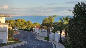 house with private pool, sea and marina views
