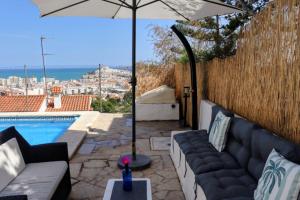 Villa avec piscine privée vue sur le chateau de Peñiscola