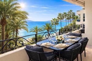 Cannes Croisette Apt luxe avec terrasse & vue mer