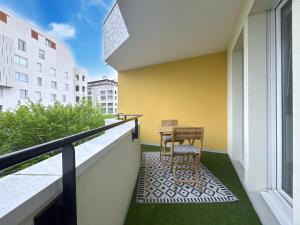 Appartement cosy avec balcon et parking
