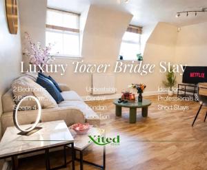 Premium Tower Bridge Stay with City View and Pool Table
