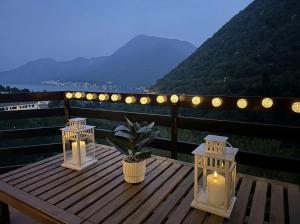 The Terrace Overlooking Lake Como