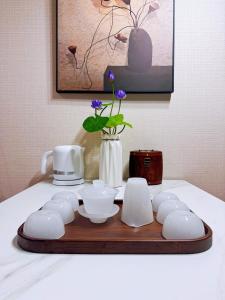 今里站步行3分钟 2卧室大客厅66平米 直达难波心斋桥 关西机场1H Friends Inn 今里201