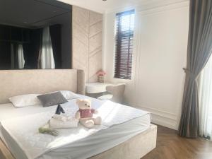 Phòng ngủ 1 giường tại Homestay Lavida Residence Vũng Tàu