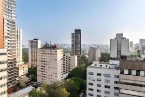 BHaus VN Oscar Freire - Studio compacto com Linda Vista 16o andar - Estacionamento pago no prédio - Piscina - Academia - Coworking - Minimercado - Recepção 24h - Ao lado do metrô - of16
