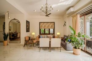 Villa Linda 4bhk villa with private pool, lift, clubhouse and more
