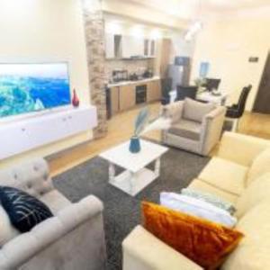 Executive one bedroom apartments with breathtaking city views ,heated swimming pool ,well equipped gym ,child playground and ample parking space