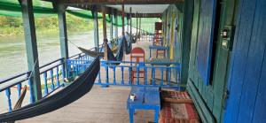 Bungalow en bord de Mekong