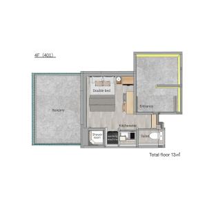 Shinjuku 2-chome City Stay 4F - 新宿2丁目 シティステイ 4F