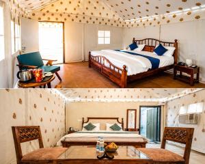 Desert cactus camp Jaisalmer