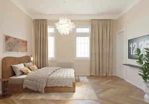 Elegant 2BR Retreat in Karoly Krt - Designer Inter