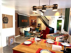 Appartement 100m2 - T4 Cinéma Privé Parking Saint-Leu