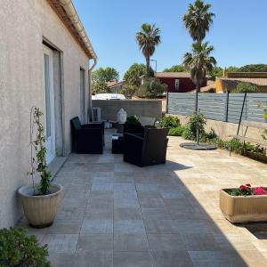 Villa climatisée , 3 Chambres, à 10 mn de la mer