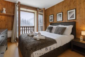 KAZA BELLA - Les Carroz Chalet moderne avec vue Duplex 3 chambres et 3 SDB Les Carroz Grand Massif