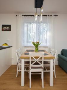 Dům s terasou a výhledem na hrad Potštejn