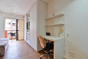 Flat aconchegante no Lake Side com vista do jardim