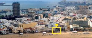 Habitación Queen en Playa las Canteras