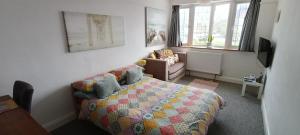 Apartment set over 2 floors 50 metres from the beach front