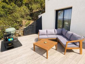T2 neuf avec terrasse panoramique de 40m2 - Vue mer exceptionnelle