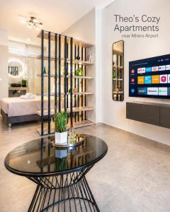 Theo's Cozy Apartment's near Athens airport