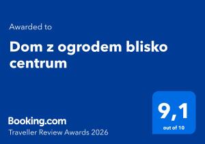 Dom z ogrodem blisko centrum