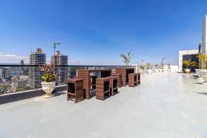 serene stays apartment with fully equipped gym , swimming pool ,private parking space and amazing scenic views