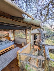 Camp Naledi - Exclusive Safari Tented Lodge with River View I Full Board I Natural Plunge Pools I Free WiFi