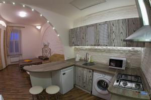 Apartment Hnatyuka15 є кондиціонер , світла не вимикали