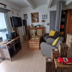 Appartement dans gîte vue mer et campagne