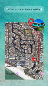 Walk to #1 Beach in US-Family 3BDR Retreat