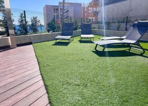Lujo, Piscina, Terraza frente al Mar y Parking Privado - 1A