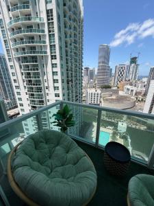 Brickell Loft with City & River Views