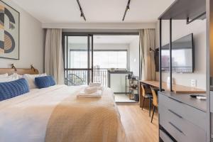 Studio moderno e completo na Vila Madalena.