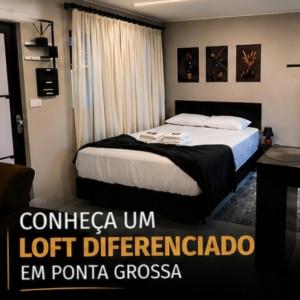 Loft moderno com ar-condicionado 1km da rodoviária