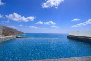 Aqua blue villa with private swimming pool